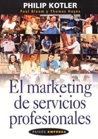 MARKETING DE SERVICIOS PROFESIONALES | 9788449315244 | KOTLER,PHILIP