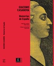 MEMORIAS DE ESPAÑA (TRAD.ANGEL CRESPO) | 9788467020748 | CASANOVA,GIACOMO