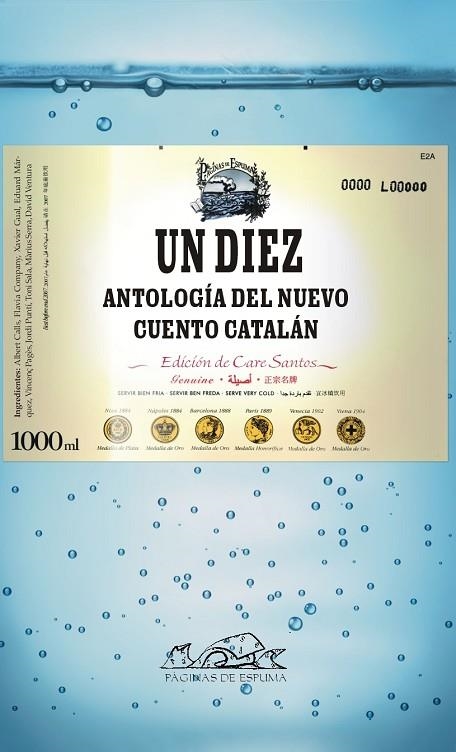 UN DIEZ ANTOLOGIA DEL NUEVO CUENTO CATALAN | 9788495642714 | SANTOS,CARE