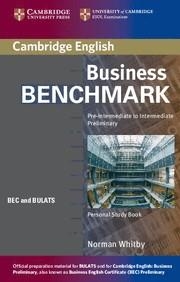 BUSINESS BENCHMARK PRE-INTERMEDIATE TO INTERMEDIATE PRELIMINARY PERSONAL STUDY BOOK | 9780521672863 | WHITBY,NORMAN