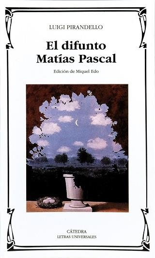 DIFUNTO MATIAS PASCAL | 9788437616551 | PIRANDELLO,LUIGI