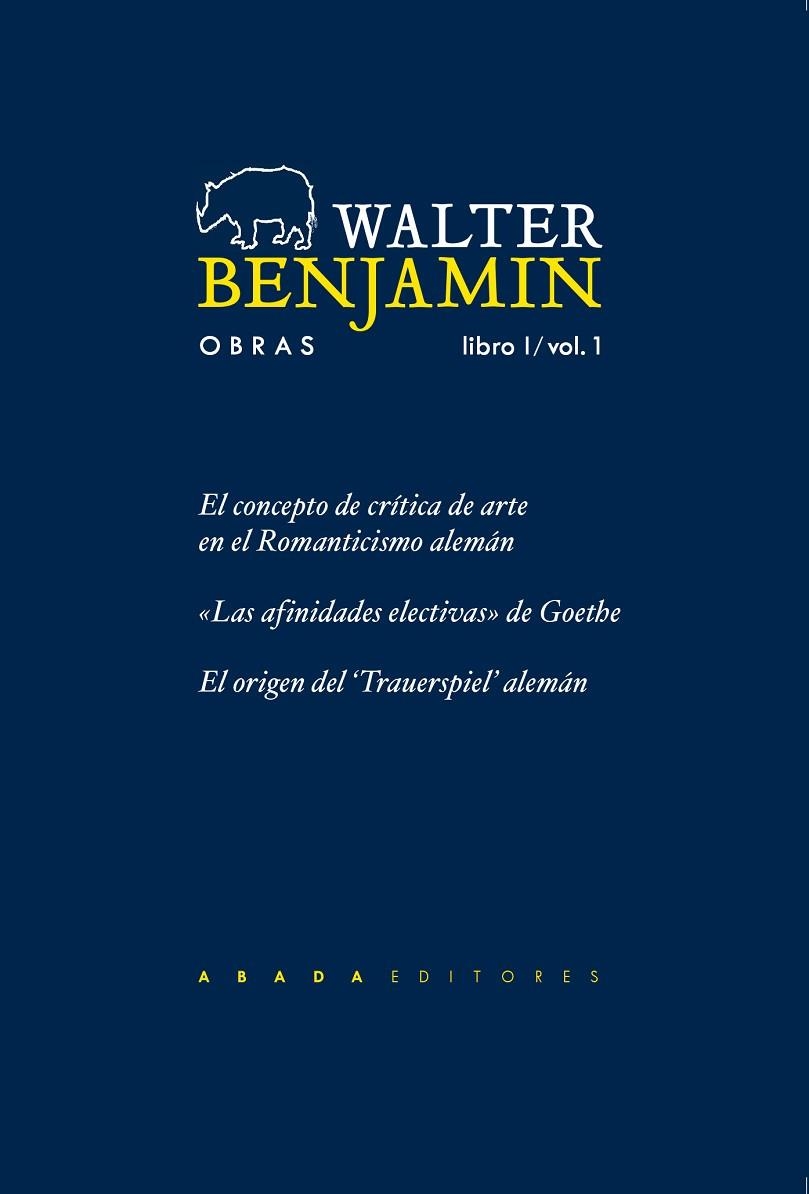 OBRAS LIBRO 1 VOL. I | 9788496258594 | BENJAMIN,WALTER