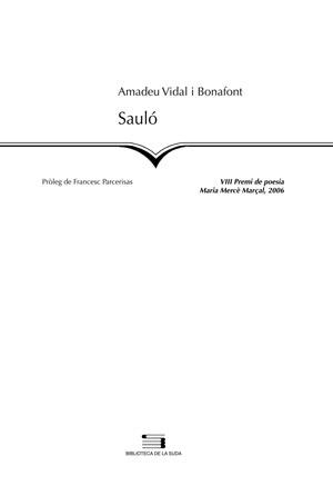 SAULO | 9788497793957 | VIDAL I BONAFONT,AMADEU