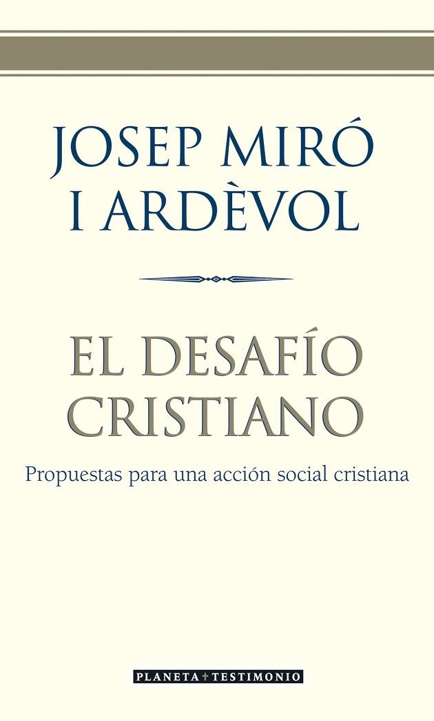 DESAFIO CRISTIANO | 9788408057468 | MIRO I ARDEVOL,JOSEP