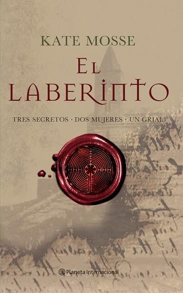 LABERINTO TRES SECRETOS DOS MUJERES UN GRIAL | 9788408065012 | MOSSE,KATE