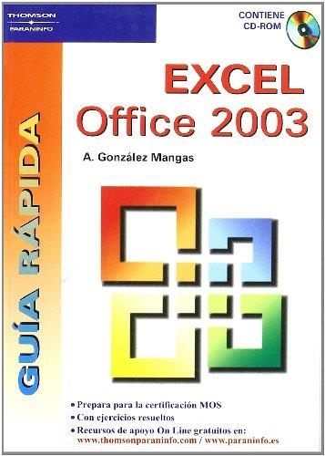 EXCEL OFFICE 2003 | 9788428328760 | GONZALEZ MANGAS,ANTONIA