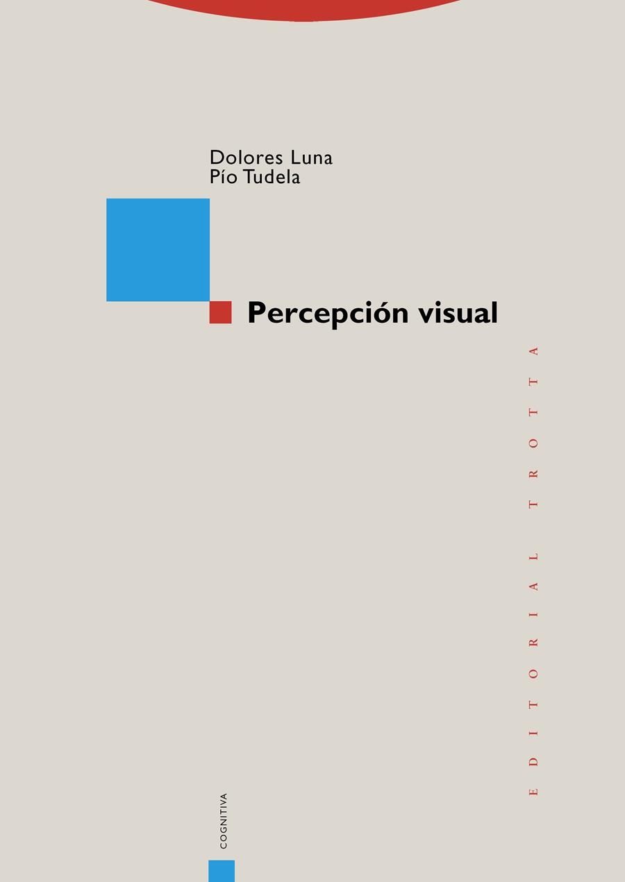 PERCEPCION VISUAL | 9788481648720 | LUNA,DOLORES TUDELA,PIO