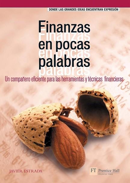 FINANZAS EN POCAS PALABRAS | 9788489660359 | ESTRADA,JAVIER