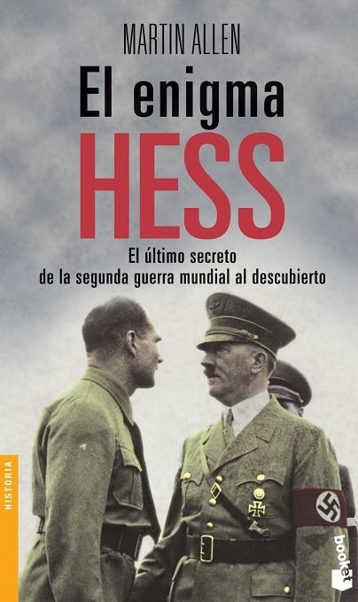 ENIGMA HESS.EL ULTIMO SECRETO DE LA SEGUNDA GUERRA MUNDIAL AL DESCUBIERTO | 9788408065807 | ALLEN,MARTIN