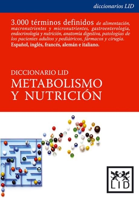 DICCIONARIO LID METABOLISMO Y NUTRICION | 9788488717931 | GARCÍA DE LORENZO, ABELARDO