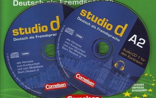 STUDIO D A2 DEUTSCH ALS FREMDSPRACHE AUDIO CD | 9783464207185 | FINSTER, ANDREA