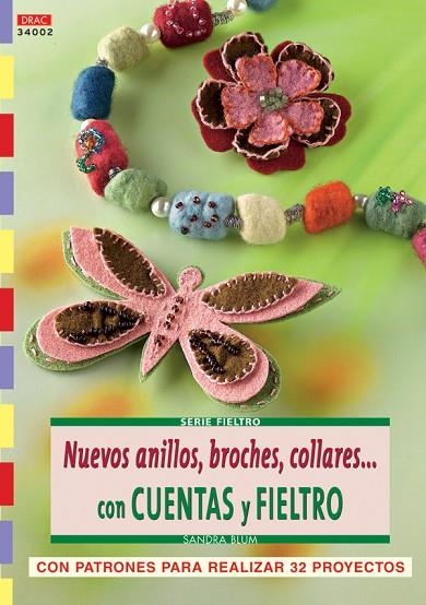 NUEVOS ANILLOS BROCHES COLLARES CON CUENTAS Y FIELTRO | 9788496777620 | BLUM,SANDRA