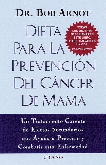 DIETA PARA LA PREVENCION DEL CANCER DE MAMA | 9788479533373 | ARNOT,BOB