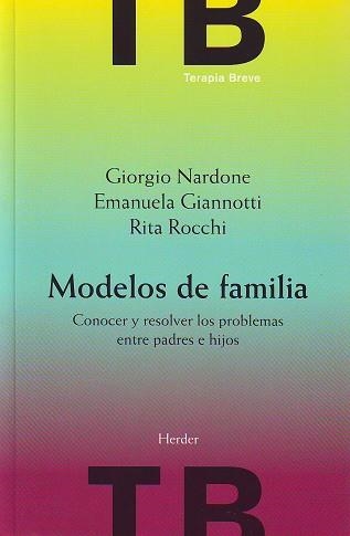 MODELOS DE FAMILIA | 9788425423321 | NARDONE,GIORGIO GIANOTTI,EMANUELA ROCCHI,RITA