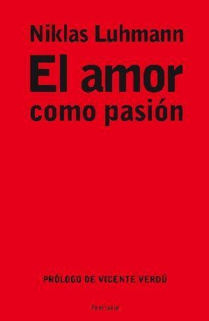 AMOR COMO PASION | 9788483078211 | LUHMANN,NIKLAS