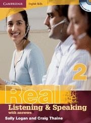 REAL 2 LISTENING AND SPEAKING WITH ANSWERS | 9780521702003 | LOGAN,SALLY THAINE,CRAIG