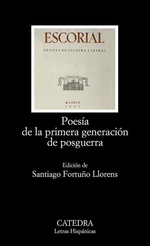 POESIA DE LA PRIMERA GENERACION DE POSGUERRA | 9788437624778 | FORTUÑO,SANTIAGO