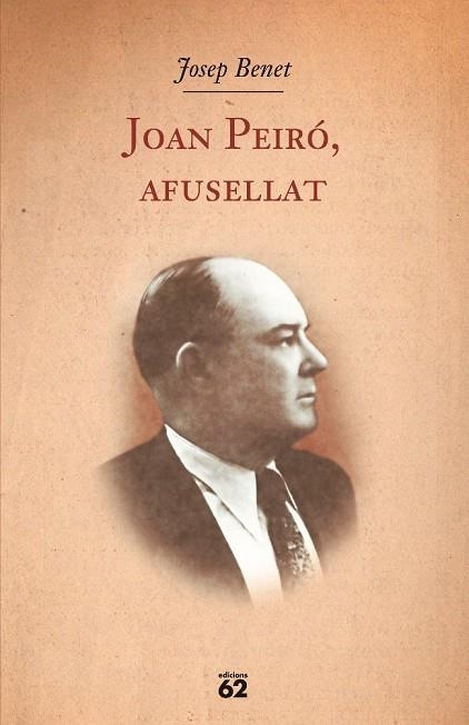 JOAN PEIRO AFUSELLAT | 9788429761504 | BENET,JOSEP