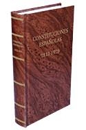 CONSTITUCIONES ESPAÑOLAS 1812-1978 | 9788484068464