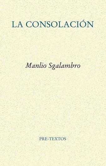 CONSOLACION | 9788481919240 | SGALAMBRO,MANLIO