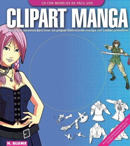 CLIPART MANGA+CD CON MODELOS DE USO FACIL | 9788496669383