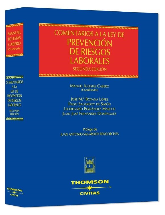 COMENTARIOS A LEY DE PREVENCION DE RIESGOS LABORALES | 9788447031092 | FERNANDEZ MARCOS,LEODEGARIO