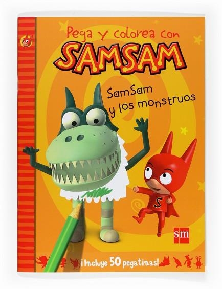 SAMSAM Y LOS MONSTRUOS + PEGATINAS | 9788467533873 | BLOCH, SERGE