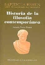 HISTORIA DE LA FILOSOFIA CONTEMPORANEA | 9788479146085 | PINTOR-RAMOS,ANTONIO