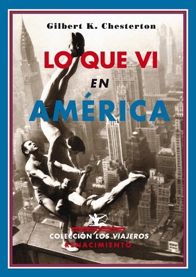 LO QUE VI EN AMERICA | 9788484724568 | CHESTERTON,GILBERT KEITH