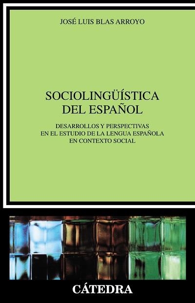 SOCIOLINGUISTICA DEL ESPAÑOL. DESARROLLOS Y PERSPECTIVAS EN EL ESTUDIO DE LA LENGUA ESPAÑOLA EN CONTEXTO SOCIAL | 9788437622484 | BLAS ARROYO,JOSE LUIS