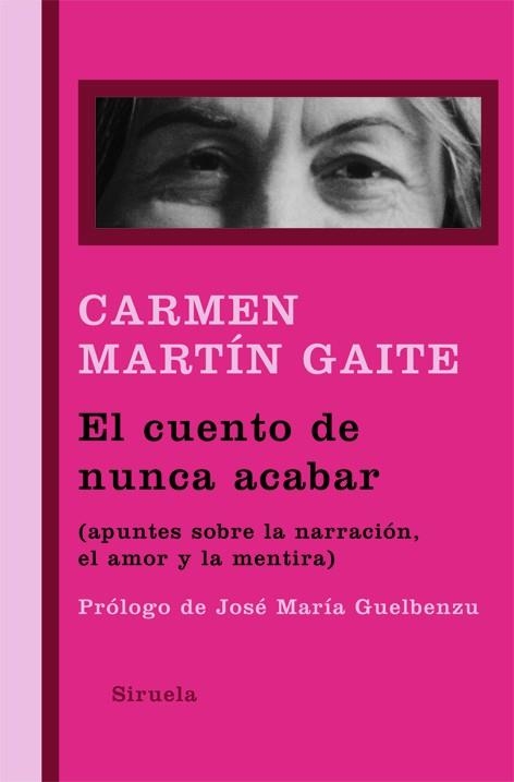 CUENTO DE NUNCA ACABAR. APUNTES SOBRE LA NARRACION, EL AMOR Y LA MENTIRA | 9788498413168 | MARTIN GAITE,CARMEN