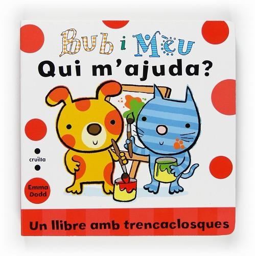 QUI M,AJUDA?. UN LLIBRE AMB TRENCACLOSQUES | 9788466121620 | DODD,EMMA