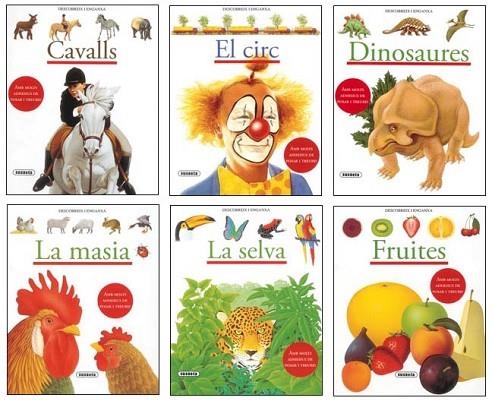 CIRC. DINOSAURES, LA SELVA, LA MASIA, FRUITES, CAVALLS. AMB ADHESIUS DE POSAR I TREURE | 9788430524440 | SUSAETA, EQUIPO