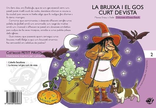 BRUIX I EL GOS CURT DE VISTA. LLETRA CURSIVA I DE IMPRENTA (PER PINTAR) | 9788496569683 | GRAU I SALO,MARIA