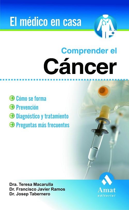 COMPRENDER EL CANCER | 9788497352628 | MACARULLA,TERESA RAMOS,FRANCISCO JAVIER TABERNERO,JOSEP