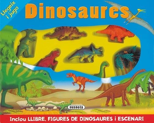 DINOSAURES. 6 DINOSAURES PLASTIC + ESCENARI | 9788430526444 | HALL, BARRY