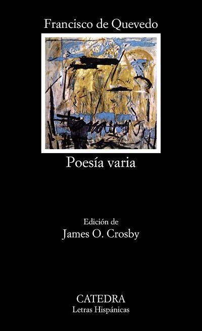 POESIA VARIA | 9788437602660 | QUEVEDO,FRANCISCO DE