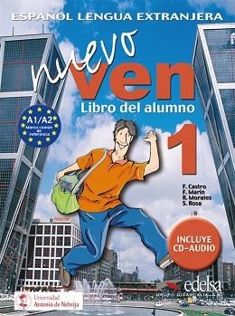 NUEVO VEN 1 LIBRO DEL ALUMNO + CD AUDIO | 9788477118312 | CASTRO,F. MARIN,FERNANDO