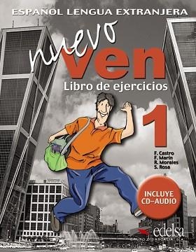 NUEVO VEN 1. LIBRO DE EJERCICIOS+CD AUDIO | 9788477118411 | CASTRO,F. MARIN,FERNANDO