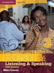 REAL 3 LISTENING Y SPEAKING WITH ANVERS+CD AUDIO | 9780521705882 | CRAVEN,MILES