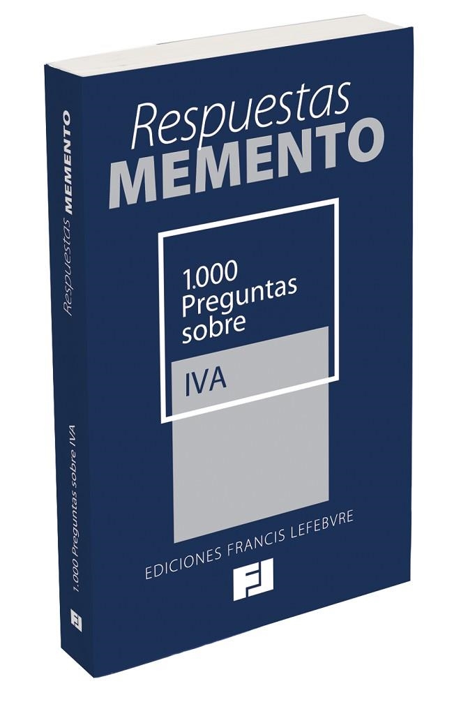 1000 PREGUNTAS SOBRE IVA | 9788415911418 | FRANCIS LEFEBVRE