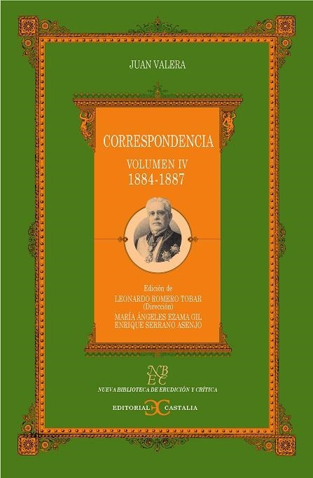 CORRESPONDENCIA. VOLUMEN IV 1884-1887 | 9788497400435 | VALERA,JUAN