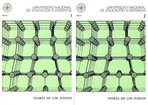 TEORIA DE LOS JUEGOS 2 VOLS | 9788436223255