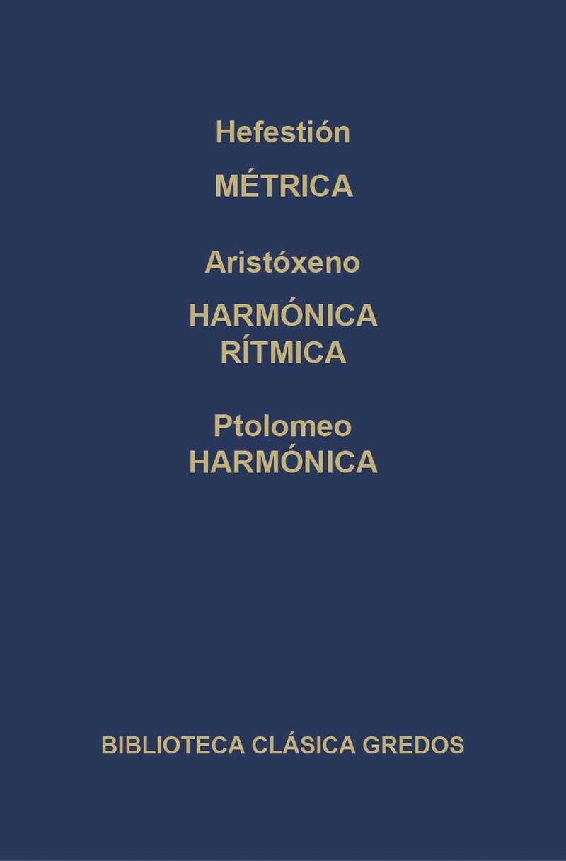 METRICA GRIEGA, HARMONICA-RITMICA, ARMONICA | 9788424936235 | HEFESTION,ARITOXENO,PTOLOMEO