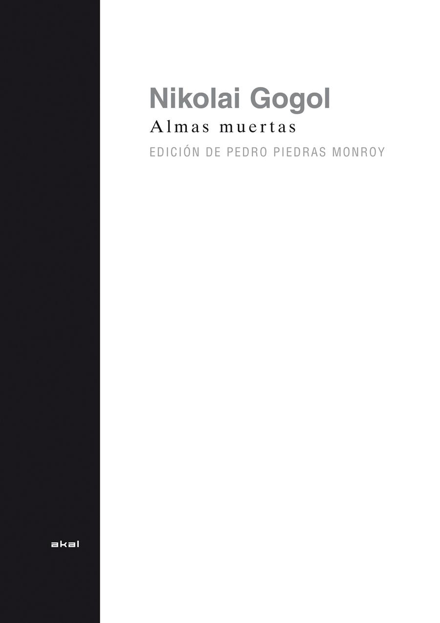 ALMAS MUERTAS. ED.DE P.PIEDRAS MONROY | 9788446016021 | GOGOL,NIKOLAI V.