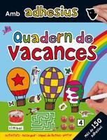 QUADERN DE VACANCES 4 +ADHESIUS | 9788424635237