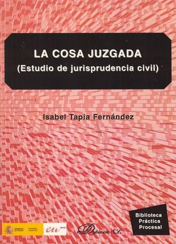 COSA JUZGADA. ESTUDIO DE JURISPRUDENCIA CIVIL | 9788498498653 | TAPIA FERNANDEZ,ISABEL