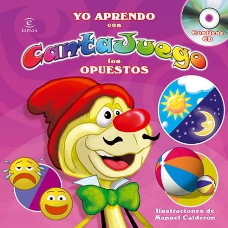 OPUESTOS. YO APRENDO CON CANTAJUEGO+CD | 9788467033762 | CANTAJUEGO