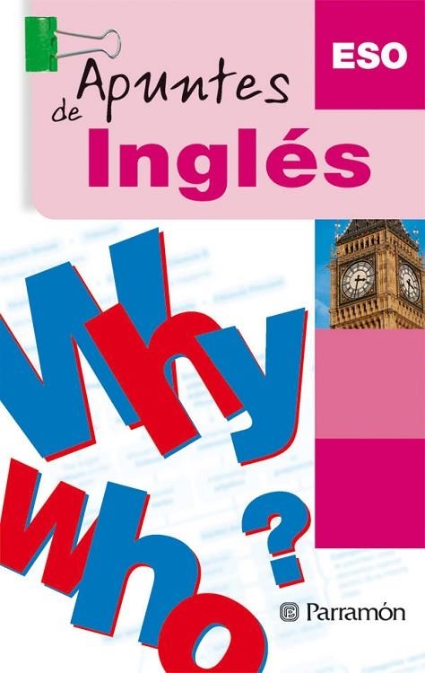 APUNTES DE INGLES,ESO | 9788434228801 | PARRAMON,JOSE MARIA