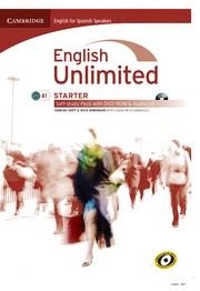 ENGLISH UNLIMITED STARTED A1 SELF-STUDY PACK WITH DVD-ROM & AUDIO CD | 9788483237250 | DOFF,ADRIAN ROBINSON,NICK PECO GONZALEZ,LAURA